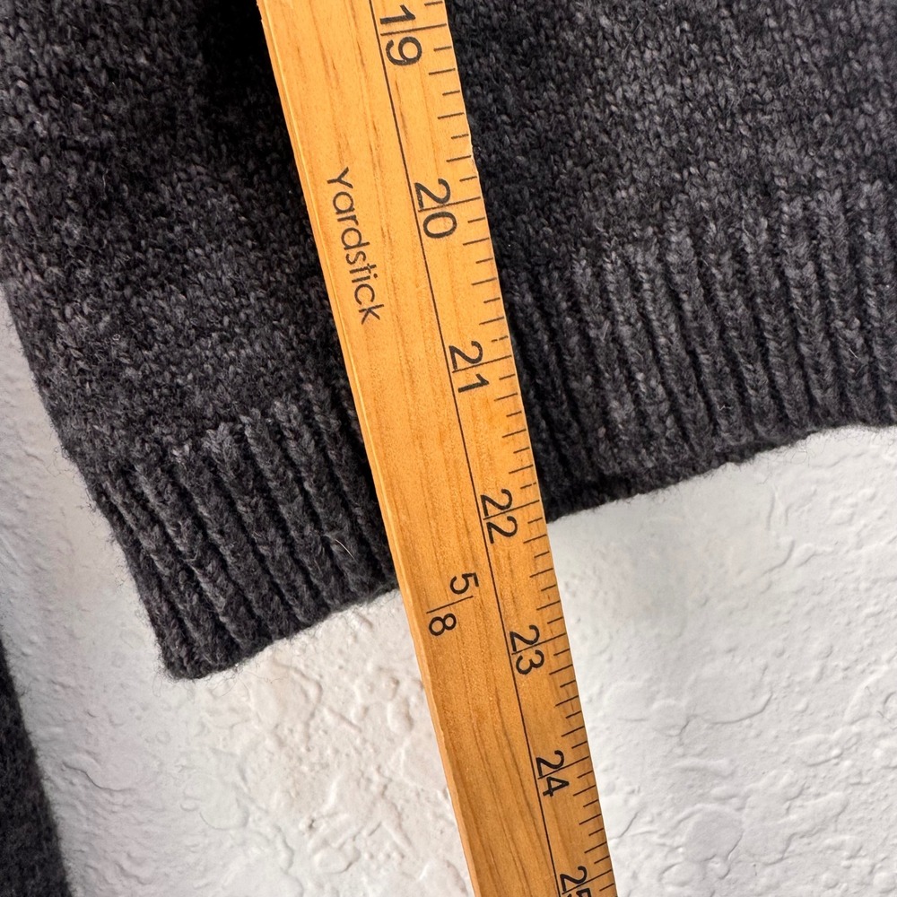 Sanctuary Charcoal Gray Turtleneck Sweater Dress Size M D0567-SW184 - Picture 5 of 7
